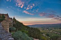 Sunset in the Luberon in Provence by Tanja Voigt thumbnail