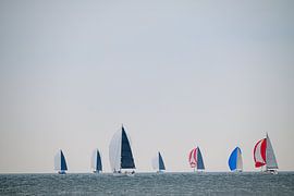 Segelboote auf der Ostsee, Schleswig-Holstein von Ralf Gosch