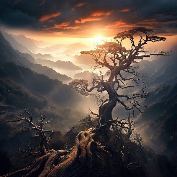 Landschaft von fernlichtsicht