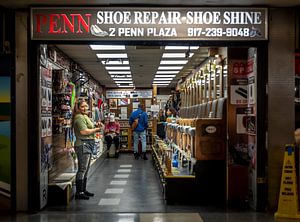 Shoe Repair in der Penn Station
