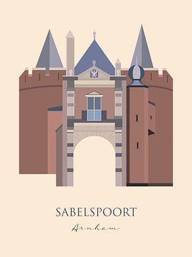 Sabelspoort Arnhem by Stedenkunst