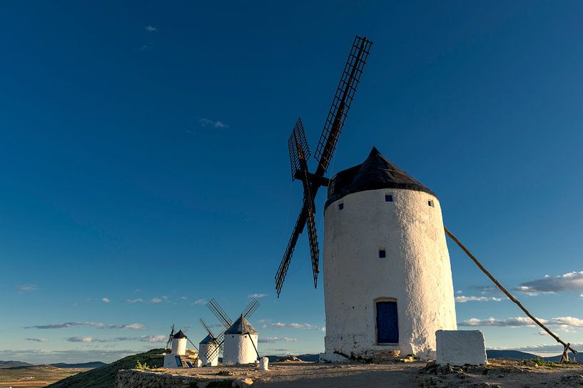 Historical windmills of Don Quixote, in La Mancha (Spain). by Carlos Charlez