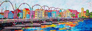 Handelskade avec Pontjesbrug Curaçao