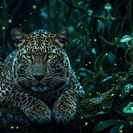 Leopard Portrait von Matthias Spartz