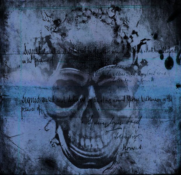 Insane Skull Art by Nicky`s Prints