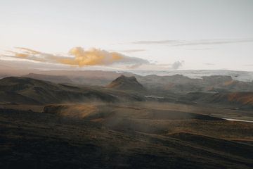 Landschaft in Island von Dylan Barkley