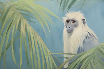 The West African Fringe Monkey by Whale & Sons