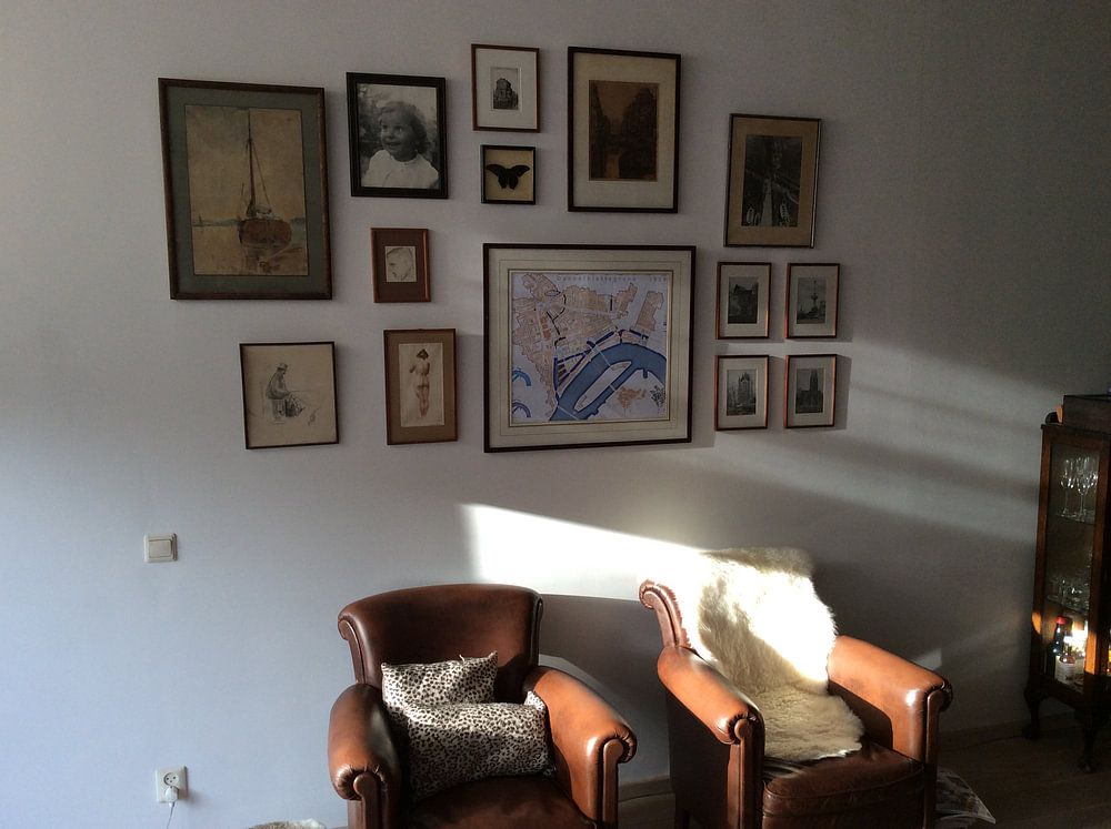 Doppelplan Rotterdam 1939/Jetzt von Frans Blok - Fotos, Kunst und weitere Wanddekoration