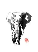 wandelende olifant (gezien bij vtwonen)