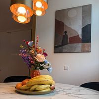 Photo de nos clients: Daydreamer, moderne et abstrait dans les tons de terre par Studio Allee, sur ArtFrame