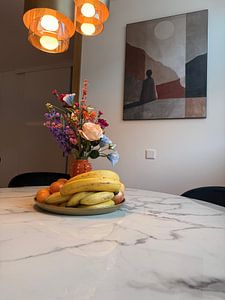 Daydreamer, moderne et abstrait dans les tons de terre