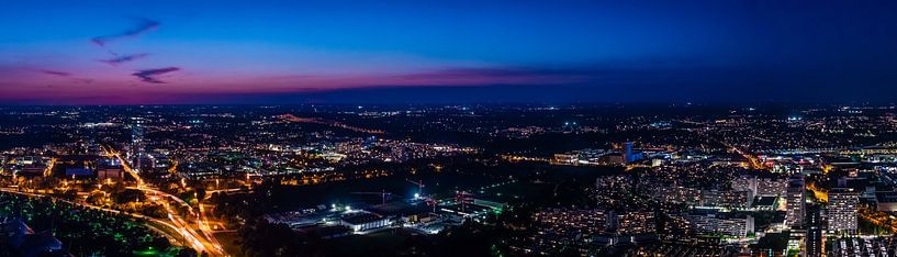 Zonsondergang in München van Mustafa Kurnaz