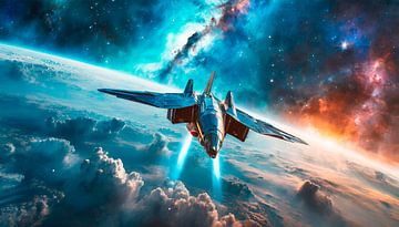 Raumschiffe in Universum von Mustafa Kurnaz