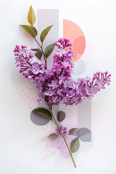 Zinnias by Poster Art Shop