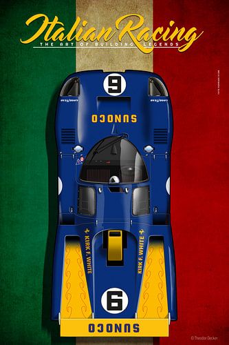 Italian Racing, Ferrari 512M No.6 von Theodor Decker