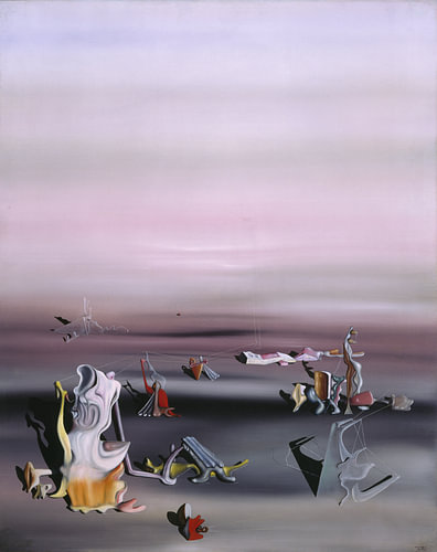 Yves Tanguy - Arrières-pensées (Tweede gedachten), 1939