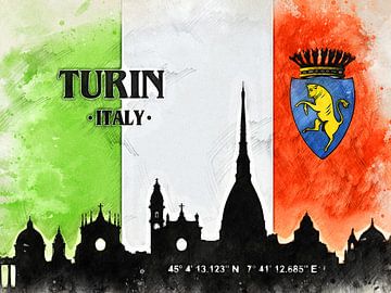Turin van Printed Artings
