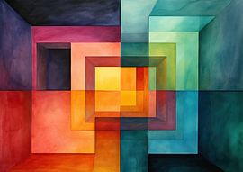 Abstract in Watercolour 78940