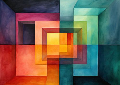 Abstract in Watercolour 78940