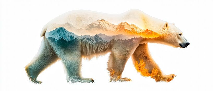 Bärenimpressionen Natur von Poster Art Shop