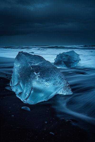 Eisberg von fernlichtsicht