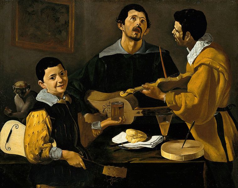 The Three Musicians, Diego Velázquez by Masterful Masters
