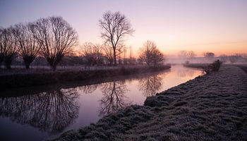 Lever de soleil à Geraarsbergen
