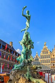 Monument Brabo Anvers sur Dennis van de Water