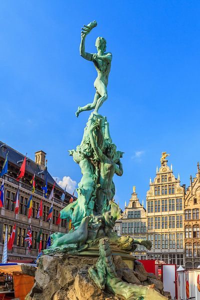 Brabo-Denkmal Antwerpen von Dennis van de Water
