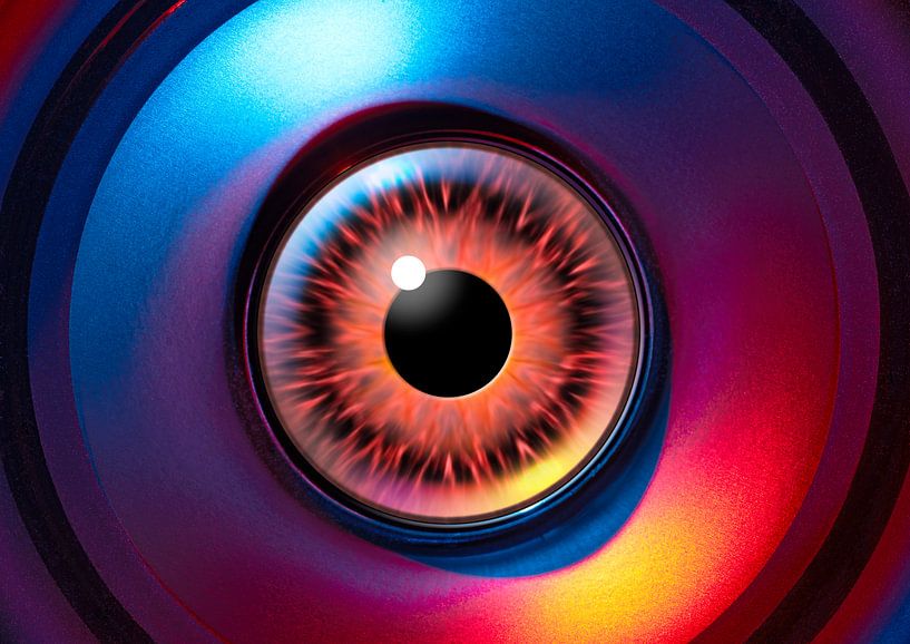 Extraterrestrial eye by Achim Prill