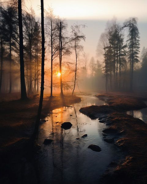 Herbststimmung in traumhafter Natur von fernlichtsicht