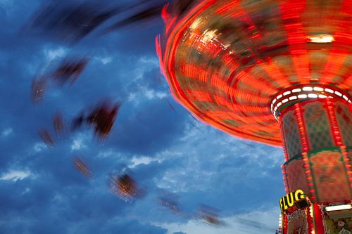 Kettenkarusell Oktoberfest von Achim Thomae Photography