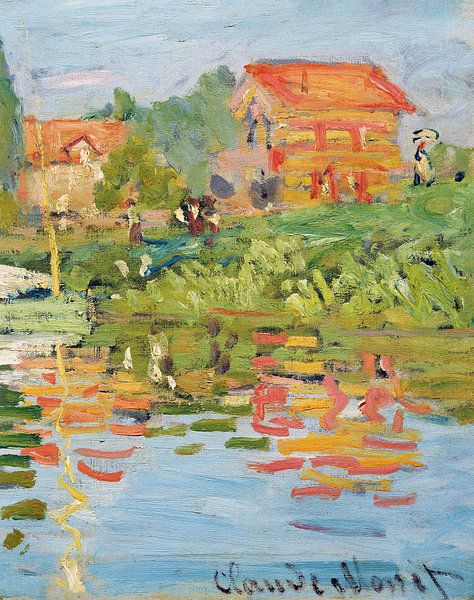 Claude Monet, Regatten in Argenteuil von finemasterpiece