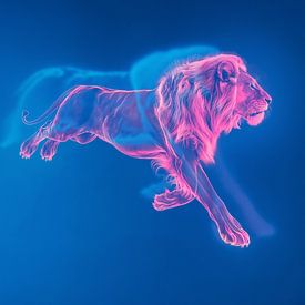 Neon King van Olaf Kramer