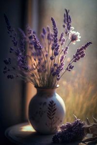 Lavender At The Window von Treechild