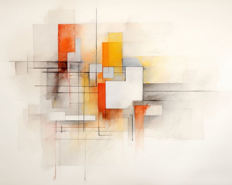 Bunt 10926 von Abstraktes Gemälde