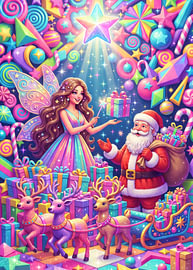 La magie des cadeaux de Noël de la fée' sur Runglavan Pleanphai