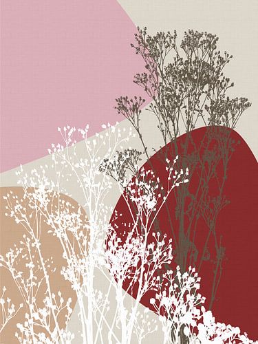 Natural patterns in japandi style 06A