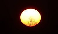 "Eclipsed Glow" - A magical sunrise