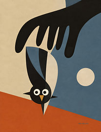 The Owl That Escaped the Drawing by JAN HILLOV