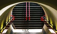 Tunnel op klein station