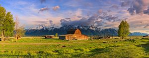 Panorama Mormonenreihe, Grand Teton NP, Wyoming