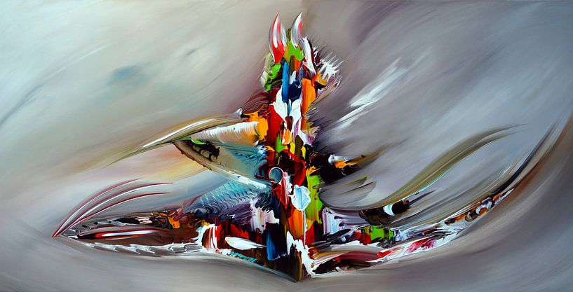 Flying by Gena Theheartofart