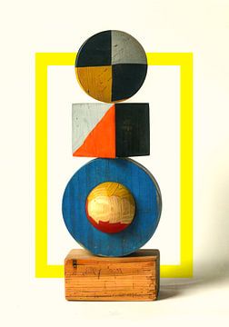 Probierschule Wooden Blocks van Raymond Wijngaard