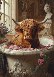 Highland Cow sur Niklas Maximilian