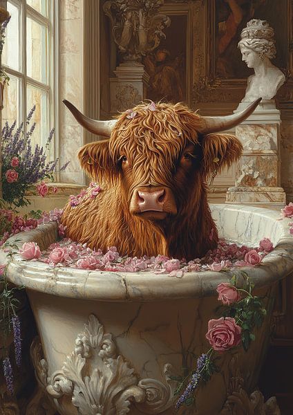 Highland Cow by Niklas Maximilian