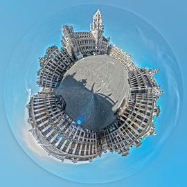 Mini Planet 360 - Großer Platz von Brüssel