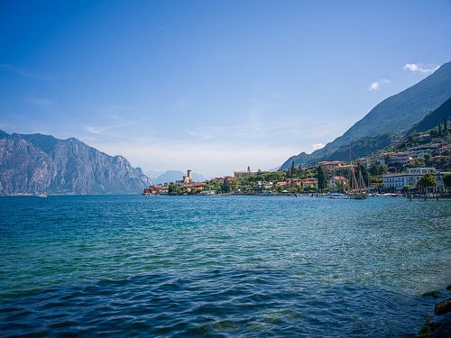 Gardameer - Uitzicht op Malcesine