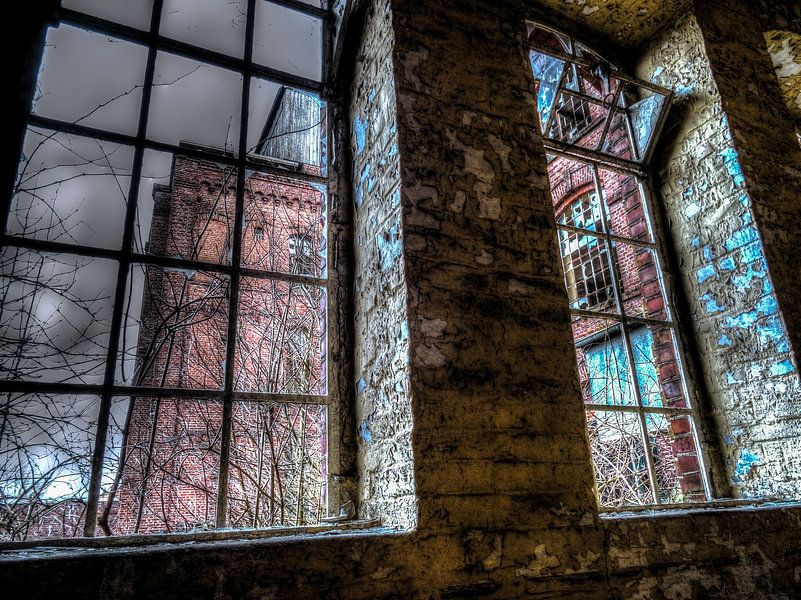 Abandoned factory Germany HDR by Natasja Martijn