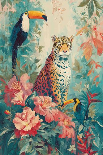 Leopard in the Jungle no. 3